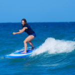 Woman Surfing 9-6 SKYLAKE BLUE SUP