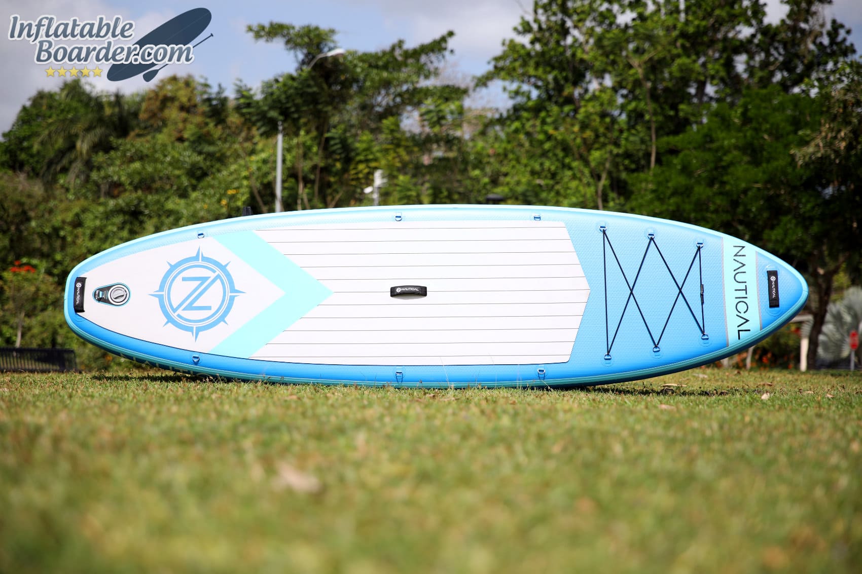 Nautical Inflatable Paddle Board Top