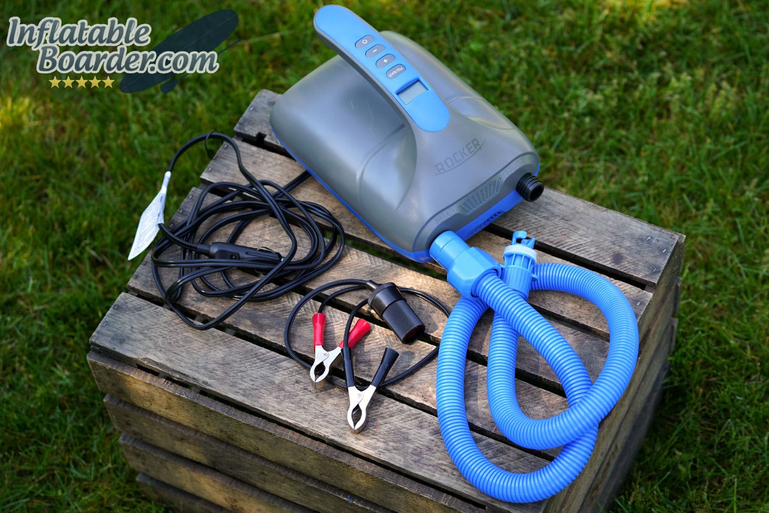 irocker inflatable sup electric pump