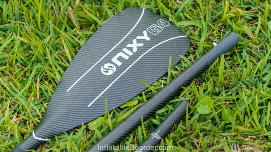 2021 Nixy G4 carbon paddle blade and shaft