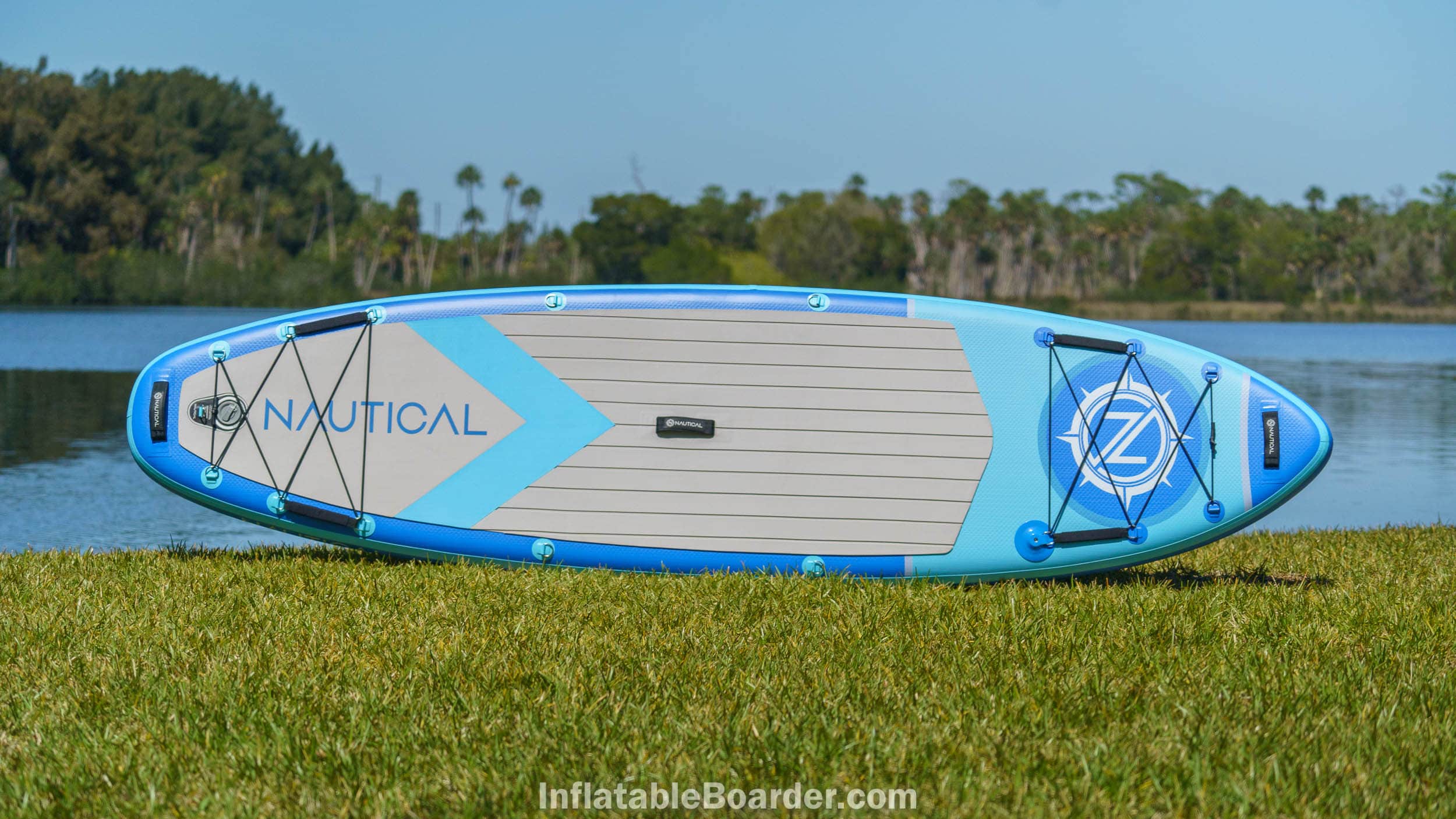 2021 NAUTICAL 10'6" board overview in blue color.